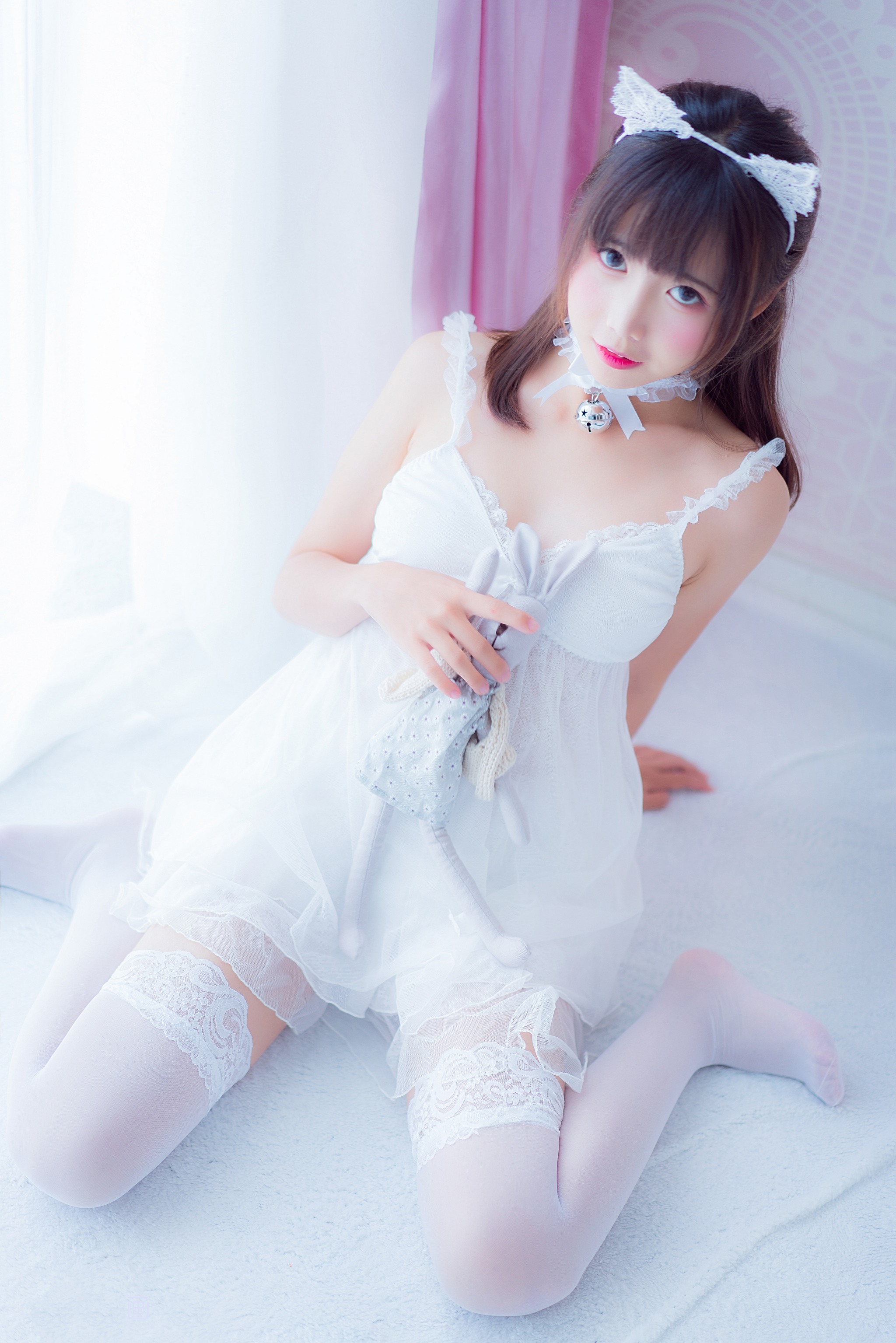[喵糖映画] VOL.415 白裙少女[30P]-XikXak